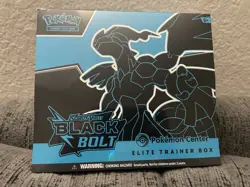 Pokemon Center Black Bolt Elite Trainer Box ETB Sealed - Image 1
