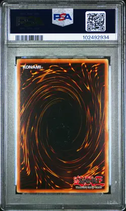 2011 YU-GI-OH! PROMO SHONEN JUMP MAGAZINE #EN049 DARK MAGICIAN PSA 8 - Image 2