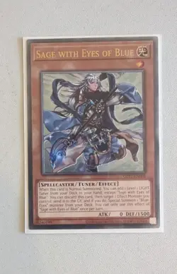 Sage with Eyes of Blue OP27-EN001 Ultimate Rare NM - Image 1