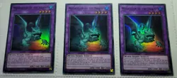 Yugioh! 3x Mudragon of the Swamp 1st Ed. RA01-EN028 Super Rare play set 25th - Image 1