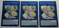 Yugioh! 3x Selene Queen of the M.M. 1st Ed.engl. RA01-EN047 Secret Rare play set - Image 1