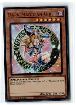 2022 Legendary Duelists: Season 3 Dark Magician Girl #LDS3-EN082 Ultra Rare - Image 1