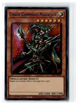 2022 Legendary Duelists: Season 3 Chaos Command Magician #LDS3-EN083 Ultra Rare - Image 1