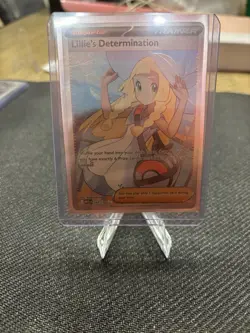 Pokemon TCG Mega Evolution Lillie’s Determination Full Art Trainer Card 169/132 - Image 1