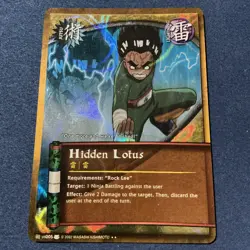 Naruto Collectible Card Game: Hidden Lotus US005 Wavy Foil - Image 1