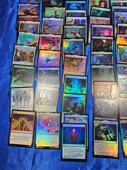 Magic The Gathering Spider Man 100 100% Holo / Foil Card Lot NO DOUBLES - Image 2