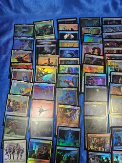 Magic The Gathering Spider Man 100 100% Holo / Foil Card Lot NO DOUBLES - Image 3