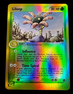 Lileep 42/100 NM Reverse Holo Pokemon Card EX Sandstorm - Image 1