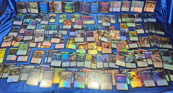 Magic The Gathering Spider Man 220 Holo / Foil Card Lot WITH DOUBLES +9 Non Holo - Image 1