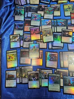 Magic The Gathering Spider Man 220 Holo / Foil Card Lot WITH DOUBLES +9 Non Holo - Image 4