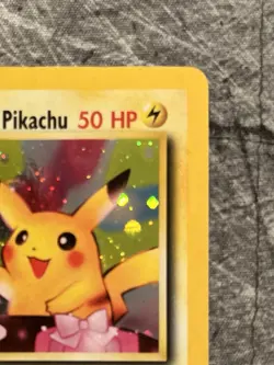 Pokemon Pikachu TCG Birthday Card Holo Rare - Promo, Vintage 1995, 96, 98 NM - Image 3