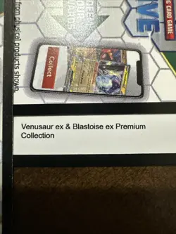 Venusaur Ex Blastoise Ex Premium Collection Code Card Pokemon Live *Emailed* - Image 3