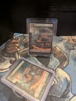 Final Fantasy Mtg Plains (0572) (Surge Foil) Lot of 10 NM copies - Image 1