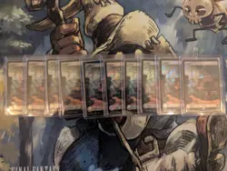 Final Fantasy Mtg Plains (0572) (Surge Foil) Lot of 10 NM copies - Image 2