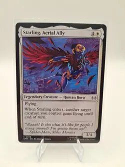 Starling, Aerial Ally #18 Near Mint SPM Marvel's Spider-Man Magic MTG - Image 1