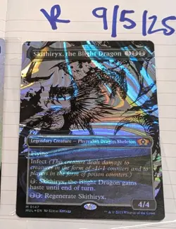 MTG Skithiryx, the Blight Dragon (Halo Foil) NM Magic the Gathering - Image 5