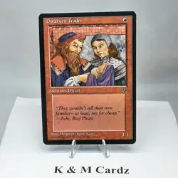 MTG - Homelands - Dwarven Trader - Version 2 - Common - Lightly Played - Image 1