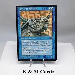 MTG - Homelands - Labyrinth Minotaur - Version 2 - Common - Lightly Played - Image 1