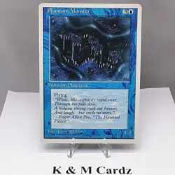 MTG - 4th Edition - Phantom Monster - Uncommon - Lightly Played - Image 1