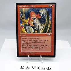 MTG - Alliances - Primitive Justice - Uncommon - LP - Image 1