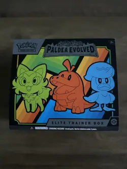 Pokemon Paldea Evolved Elite Trainer Box *read Description* - Image 1