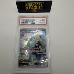 Cynthia's Roserade 184 , Pokemon Destined Rivals Illustration Rare , PSA 10 - Image 4
