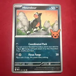 Houndour 131/197 Near Mint Pokemon 2024 Trick or Trade Obsidian Flames OBF - Image 1