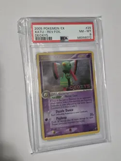 Pokemon PSA 8 MINT Xatu 29/107 EX Deoxys Reverse Holofoil 2005 - Image 1