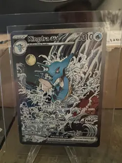 2024 Kingdra ex 131 SVP EN Pokemon Black Star Promo English Full Art - Image 1