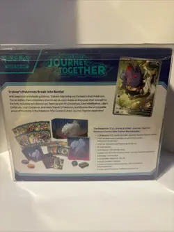 🔥Pokemon TCG - Journey Together Pokemon Center Exclusive ETB -Sealed W/ Case ⁉ - Image 2
