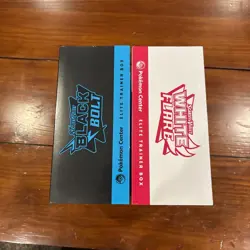 Pokemon Center Exclusive Black Bolt & White Flare Elite Trainer Box ETB Sealed - Image 3