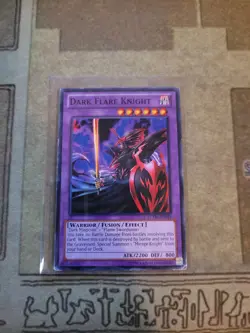 YUGIOH DARK FLARE KNIGHT LCYW-EN049 COMMON 1ST ED MP - Image 1