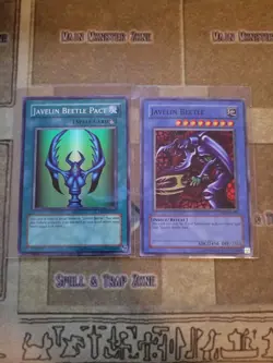 YUGIOH JAVELIN BEETLE + JAVELIN BEETLE PACT PP01 SUPER UNLIMITED ED VLP - Image 1