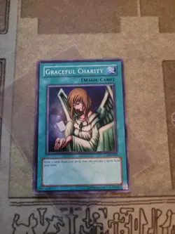 YUGIOH GRACEFUL CHARITY SDP-040 SUPER UNLIMITED ED LP 1996 - Image 2