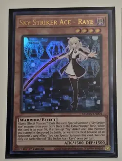 Sky Striker Ace 1st Edition Ultra Rare Yugioh TCG Card Lot ×3 Cards Total NM/M - Image 3