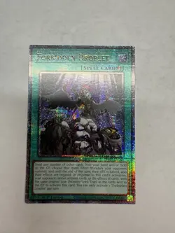 Yugioh TCG Forbidden Droplet (Quarter Century Secret Rare) RA01-EN064 - Image 1