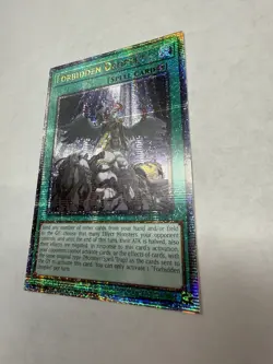 Yugioh TCG Forbidden Droplet (Quarter Century Secret Rare) RA01-EN064 - Image 2