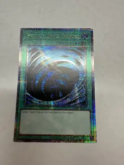 Yugioh TCG Mystical Space Typhoon (Quarter Century Secret Rare) RA02-EN048 - Image 1