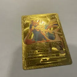 Pokemon TCG Gold Foil Fan Art - Zacian V #138/202 Card - Image 2