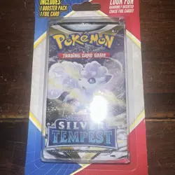 Pokemon 2022 Silver Tempst Booster Pack 10 Cards Unweighed New Factory Sealed - Image 1