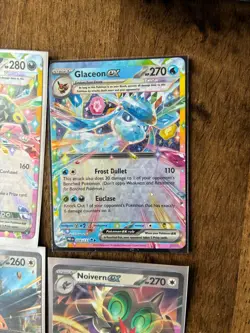2025 Pokemon Prismatic Evolutions Double Rare EX 12 Card Lot Umbreon Eevee - Image 3