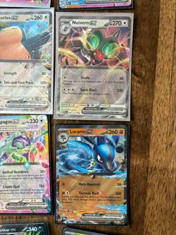 2025 Pokemon Prismatic Evolutions Double Rare EX 12 Card Lot Umbreon Eevee - Image 5