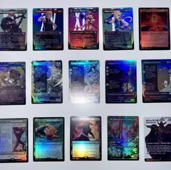 MTG Final Fantasy Foil Mixed Card Lot. NM - Image 2