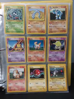 45 Card Base Set Lot - Pokemon Vintage WoTC 1999 - LP thru MP - Image 3