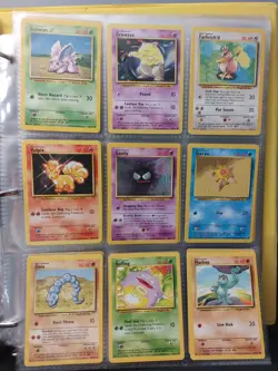 45 Card Base Set Lot - Pokemon Vintage WoTC 1999 - LP thru MP - Image 5