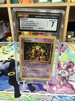 2000 Pokemon Promo Card #14 - Mewtwo Strikes Back - Black Star CGC 7 Near Mint - Image 1
