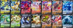 HUGE POKEMON V FULL ART ULTRA RARE HOLO FOIL 14 CARD LOT - NM-M - Image 1