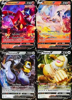 HUGE POKEMON V FULL ART ULTRA RARE HOLO FOIL 14 CARD LOT - NM-M - Image 3
