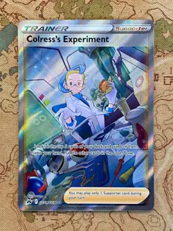 Pokemon Card TCG - Colress's Experiment GG59/GG70 Ultra Rare Crown Zenith NM - Image 1