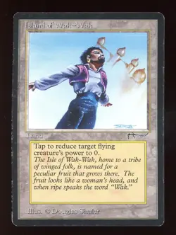 1994 Arabian Nights Island of Wak Wak ~ Vintage MTG/Magic!!! - Image 1